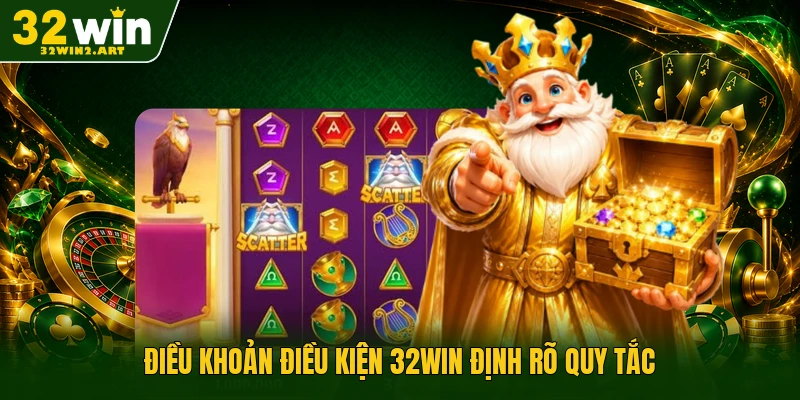 Điều khoản điều kiện 32WIN định rõ quy tắc