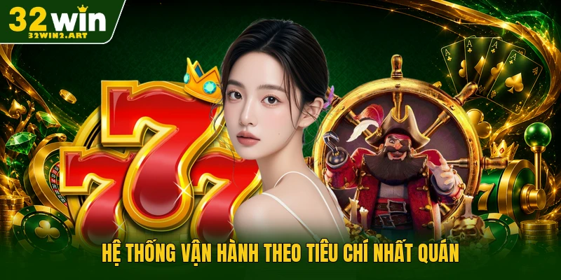 Hệ thống vận hành theo tiêu chí nhất quán